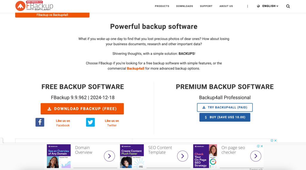 Fbackup